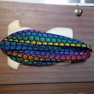 🌈Rainbow Paw Print🐾 Infinity Scarf